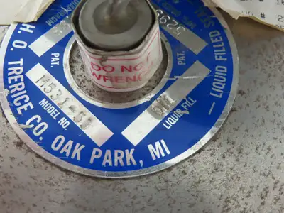H.O. Trerice M531-53 Pressure Transducer Plate 2" 300PSI Gauge 200PSI Capillary