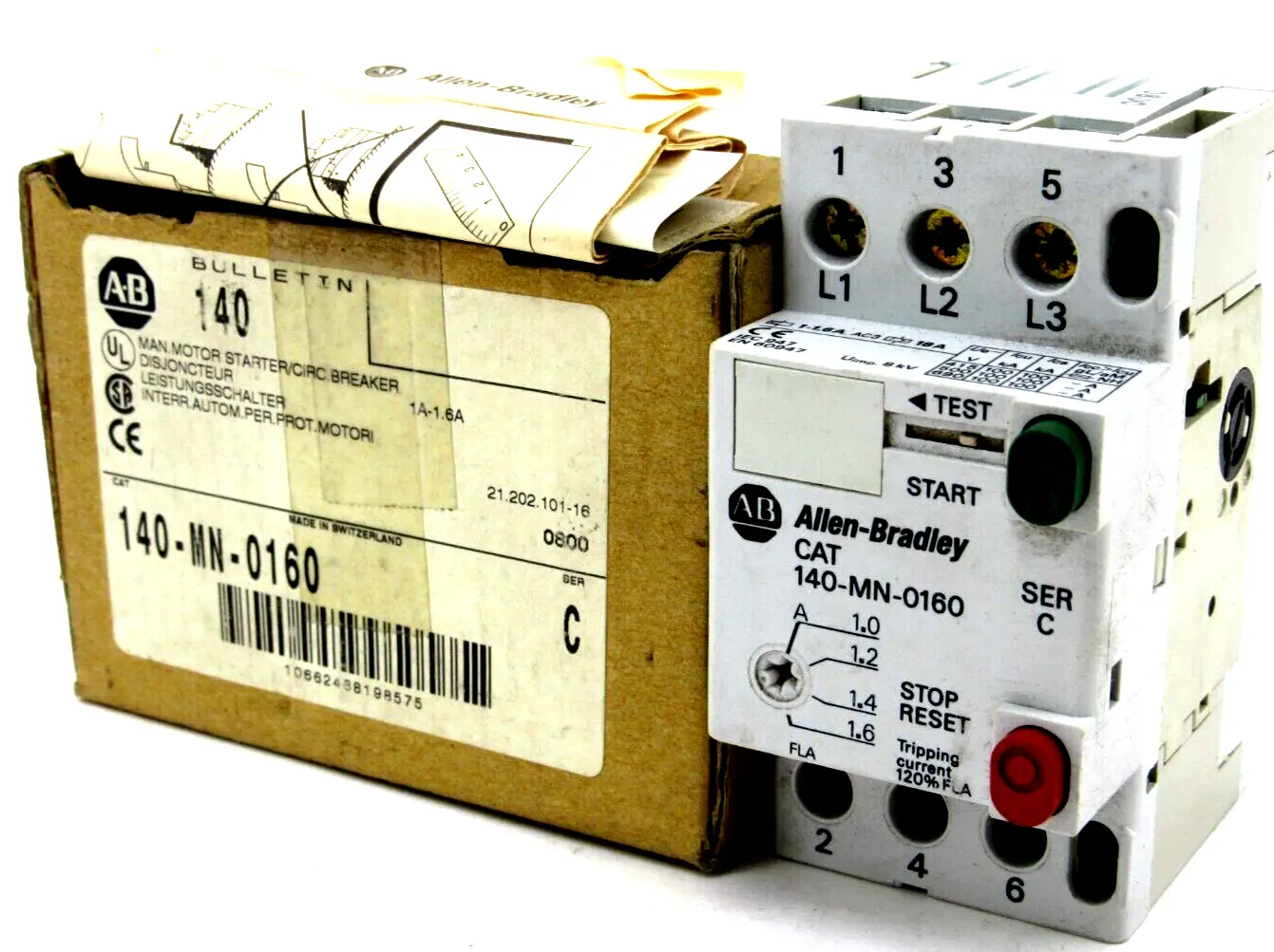 NEW ALLEN-BRADLEY 140-MN-0160