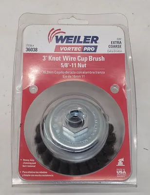 WEILER Wire Cup Brush Tooling & Accessories, Wire Brushes | Machinery Central (1)