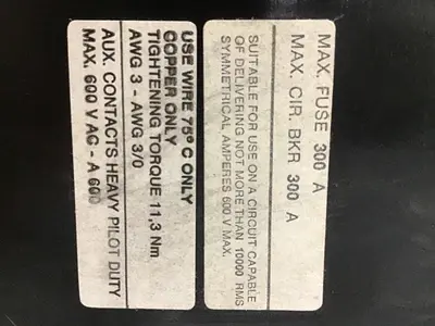 USED KLOCKNER MOELLER DIL 4-22-NA