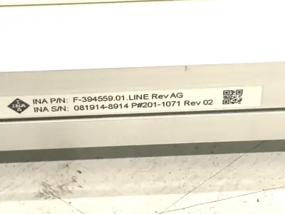 Used INA F-394559.01.LINE, 081914-8914 Linear Actuators Michigan US | Maverick Industrial Sales #1394644