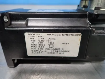 Used KOLLMORGEN AKM22EENBNDB00 Servo Motors | HGR 24 #730912