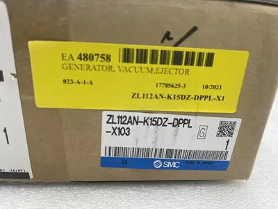 NEW SMC zl112an-k15dz-dppl-x103 Multistage Ejector Vacuum Ejector STOCK 3834