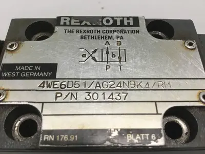 USED REXROTH 4WE6D51AG24N9K4RM