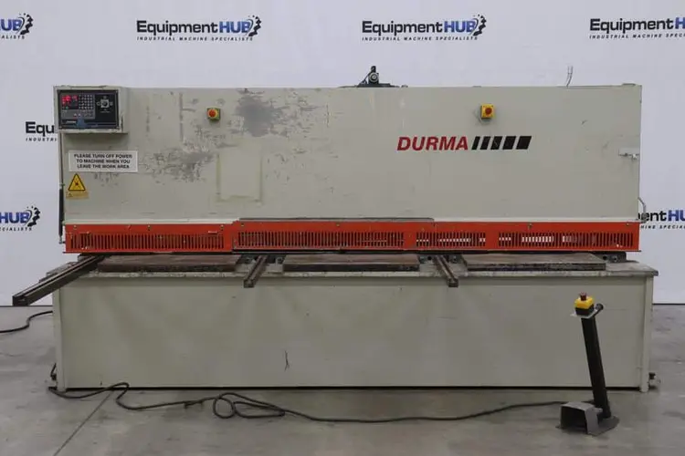 Used 2002 DURMA DHGM-3006 Power Squaring Shears (Inch) Georgia US | The Equipment Hub #476946