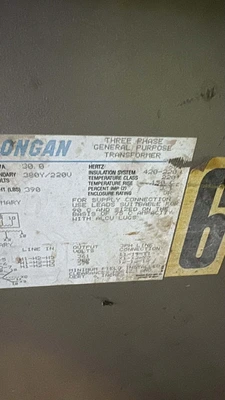 DONGAN 63-3012FM Electrical | Global Machine Brokers, LLC (6)