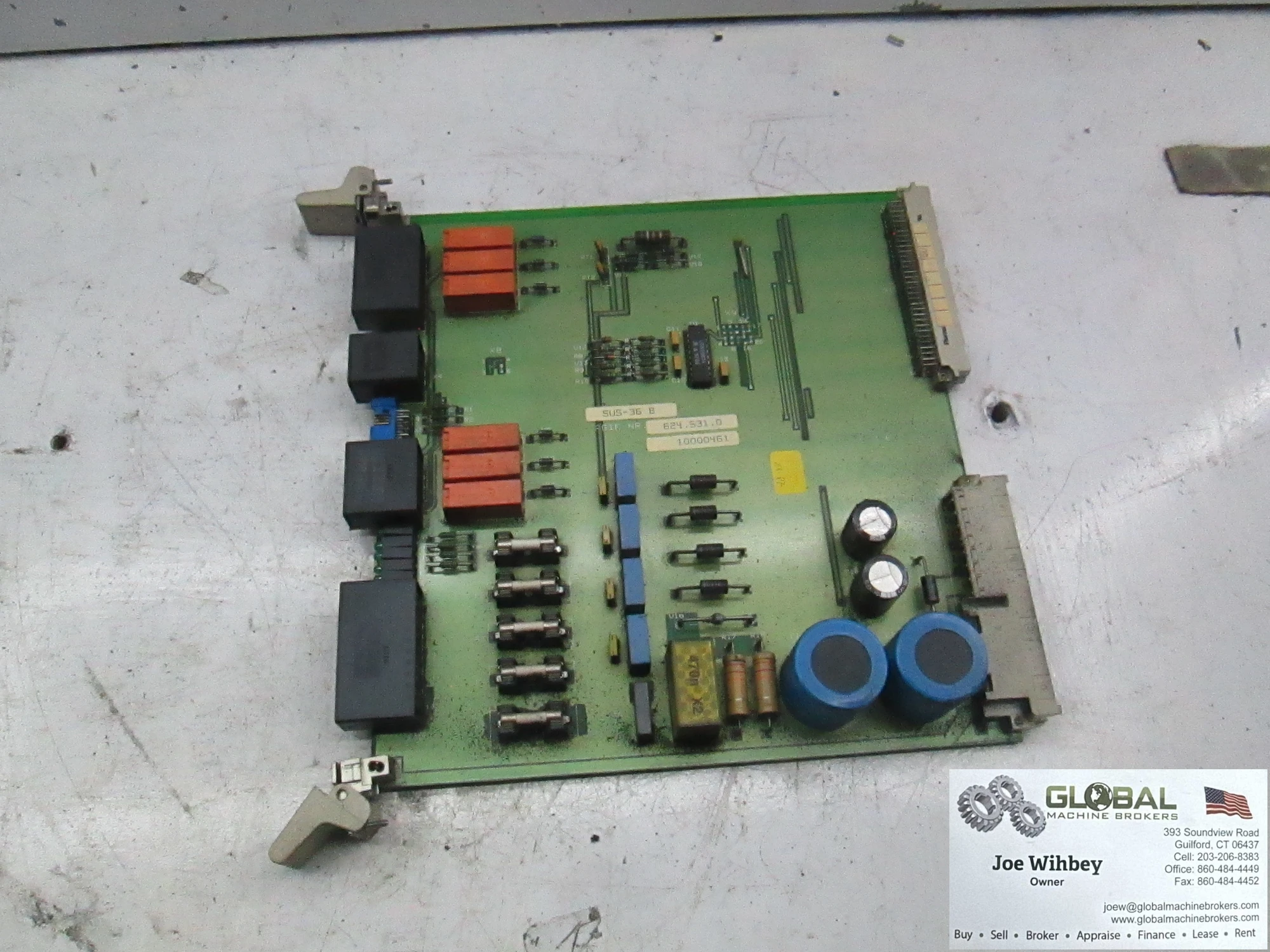 AGIE SUS-36B Nr:624.531.0 Supply Storage Circuit Board