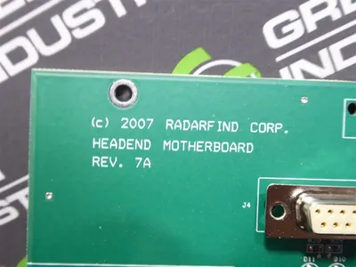 Radarfind Corp. 0208 C11-9001-137A Headend Motherboard Rev. 7A Used