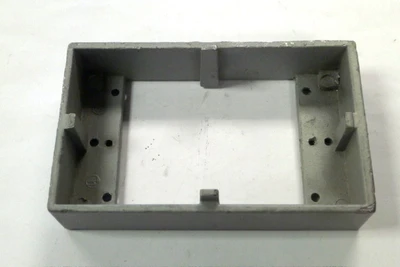 Used Gray 10.0 CU In Outlet Box Extension