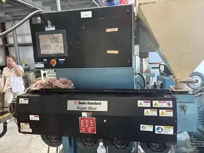 USED 2009 DAVIS STANDARD SUPER BLUE
