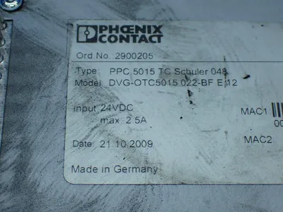 USED PHOENIX CONTACT DVGOTC5015 022BF