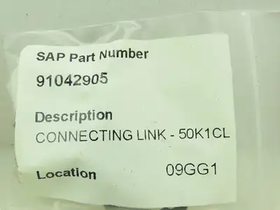 Tsubaki 50K1CL Connecting Link K-1 Attachment Lot of 11