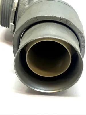 USED APPLETON ELECTRIC 1-1/4" 90° LFNC LIQUIDTIGHT STEEL CONDUIT CONNECTOR