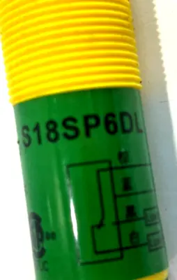 NEW BANNER ENGINEERING S18SP6DL SENSOR 55975