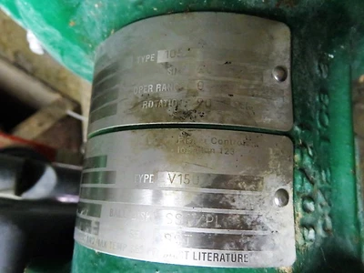 Fisher 2" V150 Control V-Ball Valve , material 316 Stainless