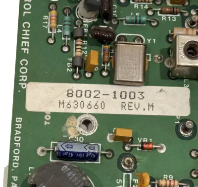 NEW CONTROL CHIEF 8002-1003
