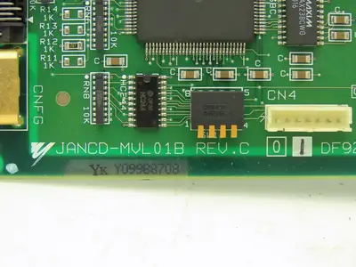 Yaskawa Electric JANCD-MVL01B MVL01B PCB Control Printed Circuit Board Slot Rack