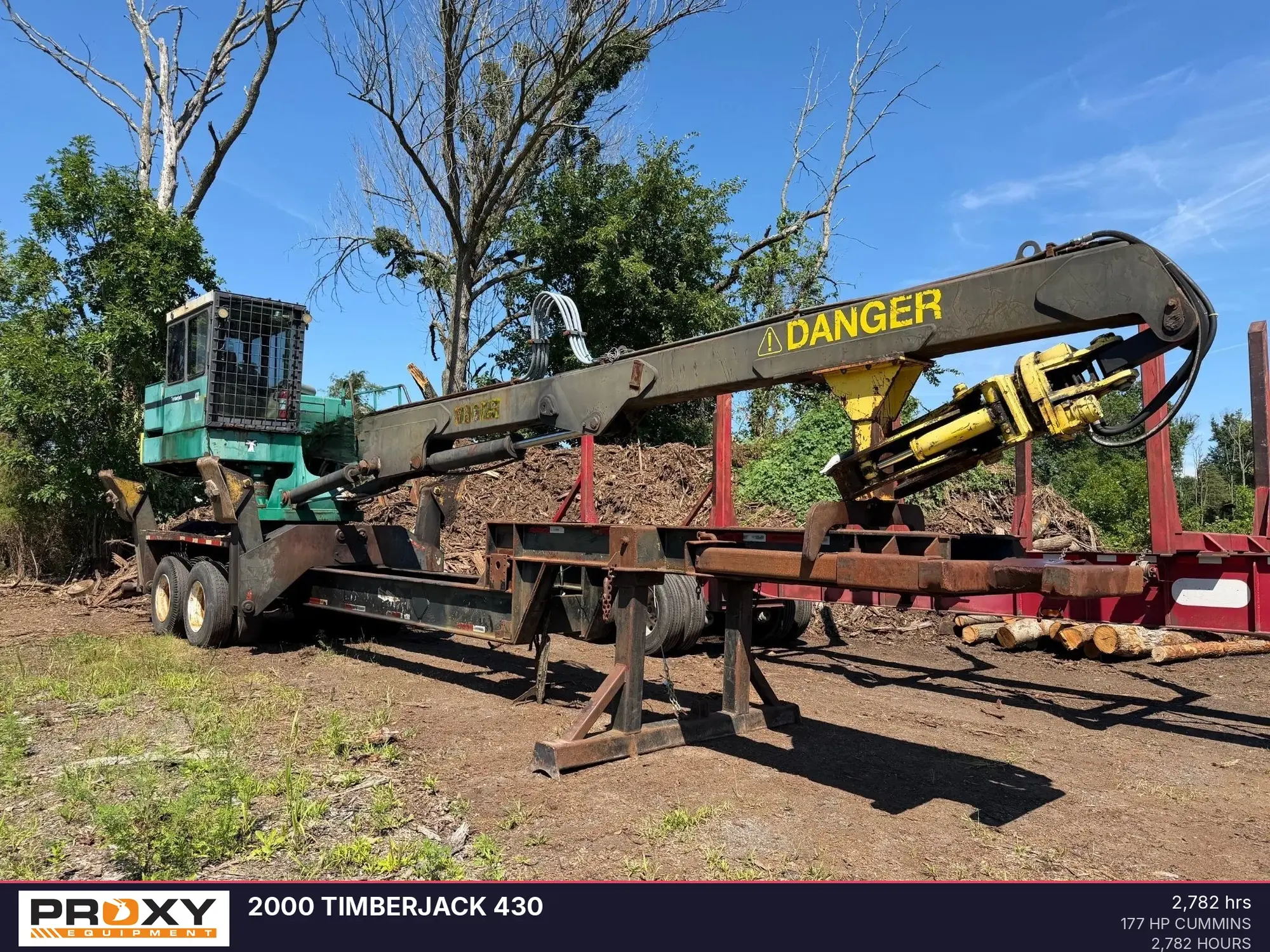 Used 2000 TIMBERJACK 430 Log Loader Pennsylvania US | Proxy Equipment #1426071