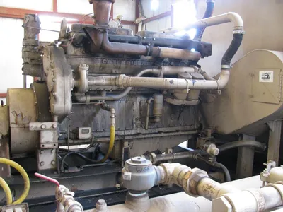 Used Gardner Denver w Cat G353D sn6413387 Cycloblower Centrifugal Air Compressors Oklahoma US | Borderless Services #1378125