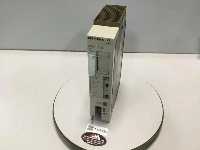 Used SIEMENS 6ES5 951-7LD12 Power Supplies Michigan US | Ideal Machinery #587583
