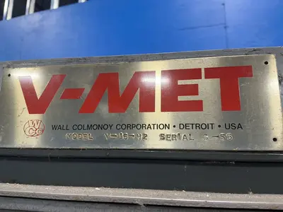 Used WALL COLMONOY VMET V16H2 Heat Treating Units Ohio US | HGR 24 #1787270