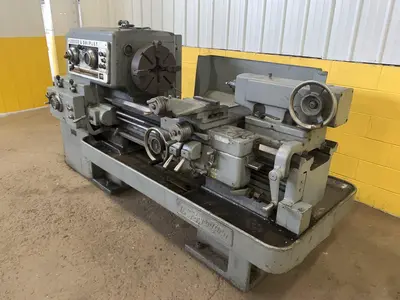 20.5" X 30" LODGE & SHIPLEY POWERTURN ENGINE LATHE, 2-1/8" HOLE: STOCK 13121