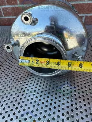 USED ALLOY PRODUCTS 15 LITER STAINLESS STEEL VESSEL 125 PSI W/ 4.5" OPENING