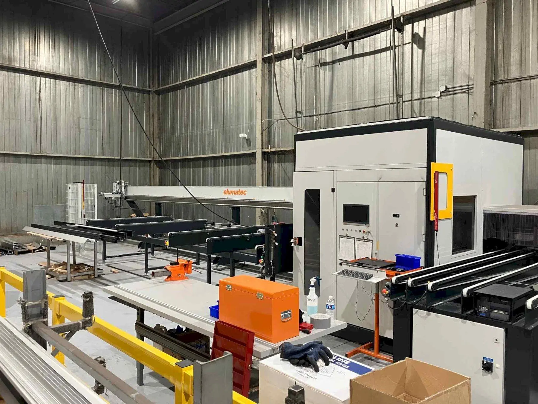 ELUMATEC SBZ-628-S PROFILE MACHINING CENTER
