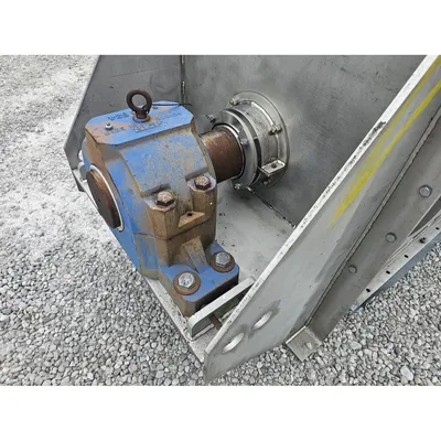 GEA Continuous Stainless Steel HeavyDuty Industrial Paddle Mixer Pug Mill Unused