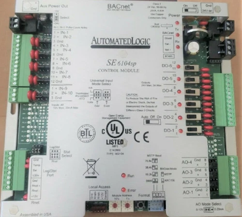 ALC Automated Logic Corporation SE6104sp Single Equipment Controller, 20 Point [New]