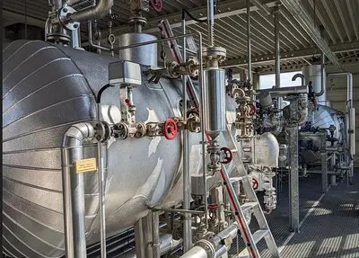 Water-steam generation plant
