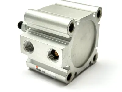 USED SMC COMPACT PNEUMATIC CYLINDER