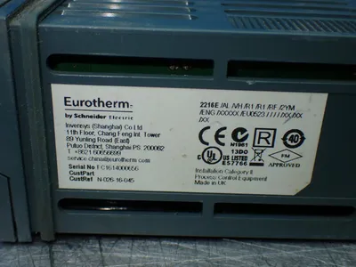 Used EUROTHERM 2216E/AL/VH/R1/R1/RF/2YM/ENG/XXXXX/EU0523 Temperature Controls Ohio US | HGR 24 #802933