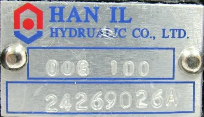 NEW DAEWOO 2426-9026A PILOT CHECK VALVE 24269026A HAN IL HYDRAULICS S200W5