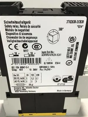 USED SIEMENS 3TK2830-2CB30