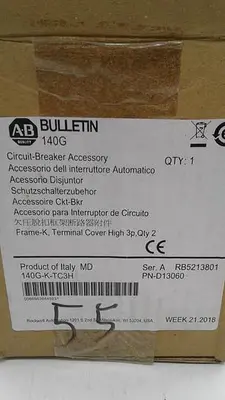 New | in-Stock ALLEN-BRADLEY ALLEN-BRADLEY BULLETIN 140G CIRCUIT BREAKER ACCESSORY Circuit Breakers Michigan US | ND Industrial Surplus #1207886