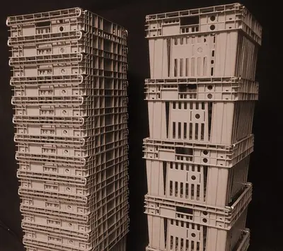 USED ORDER FULFILLMENT BASKETS -- STACKABLE/NESTABLE