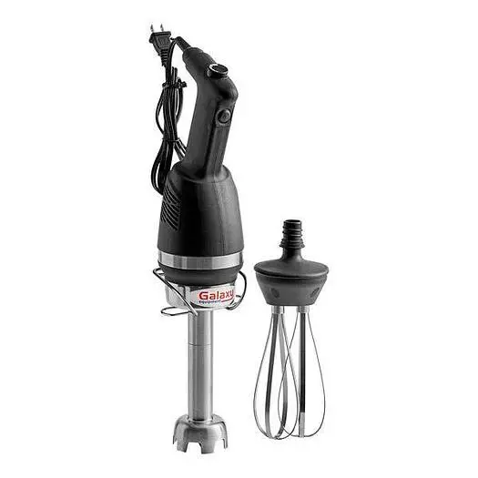 7" Light-Duty Variable Speed Immersion Blender with 7" Whisk Attachment