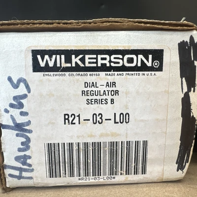 NEW WILKERSON PNEUMATIC R21-03-L00B L02