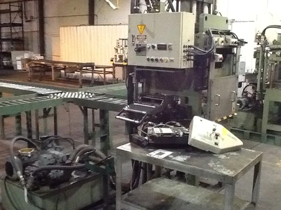 50 TON HYDRAULIC 4 POST PRESS