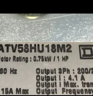 Used TELEMECANIQUE ATV58HU18M2 Servo Drives Michigan US | Ideal Machinery #708941