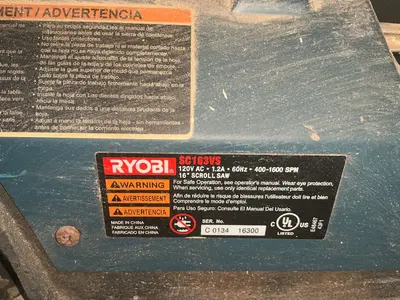 Used RYOBI SC163VS Woodworking Saws Ohio US | HGR 24 #1345516