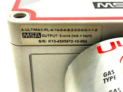 A-ULTIMAX-PL-A-14-0-4-S-2-0-0-0-0-1-1-0 | MSA  Ultima XA Gas Monitor - Used