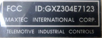 NEW TELEMOTIVE GXZ304E7123 COMMUNICATION MODULE
