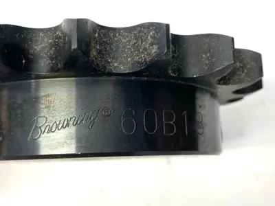 USED BROWNING ROLLER CHAIN SPROCKET 18 TEETH SHELFWARE