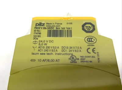 New | in-Stock Pilz Standalone Safety Relay 1/2-Chann. 774790 Relays & Switches Michigan US | Maverick Industrial Sales #1393130
