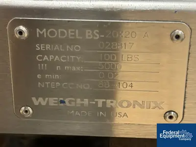 USED Avery Avery Weight-Tronix Scale, Model QC3265