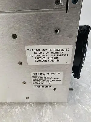 ENI ACG-6B RF GENERATOR