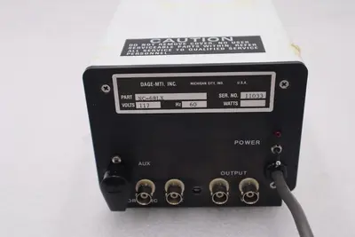 DAGE-MTI NC-68LX VOLTS 117 HZ 60 SERIES 68 STOCK #2804