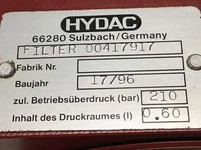 USED HYDAC BH/HC10A.0